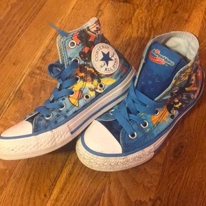 Converse superhero sneakers size 11